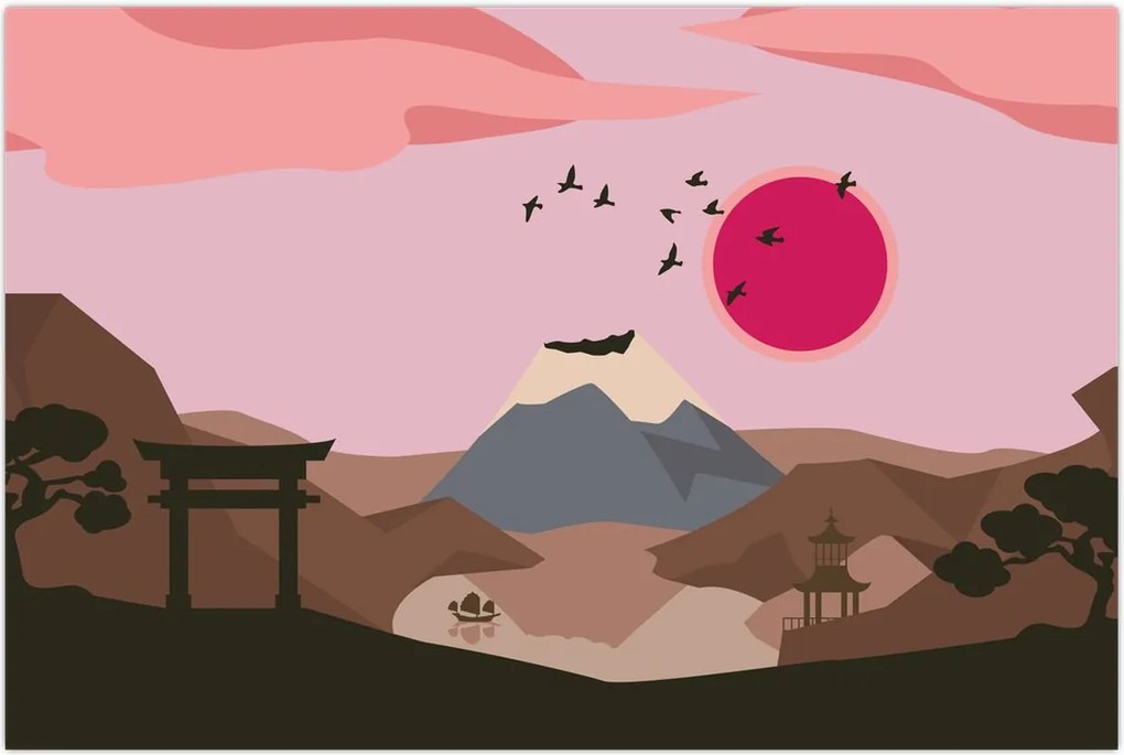 Tablou - Japonia N⁰2 (90x60 cm)