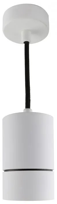 Pendul modern design tip spot RAFFAEL alb