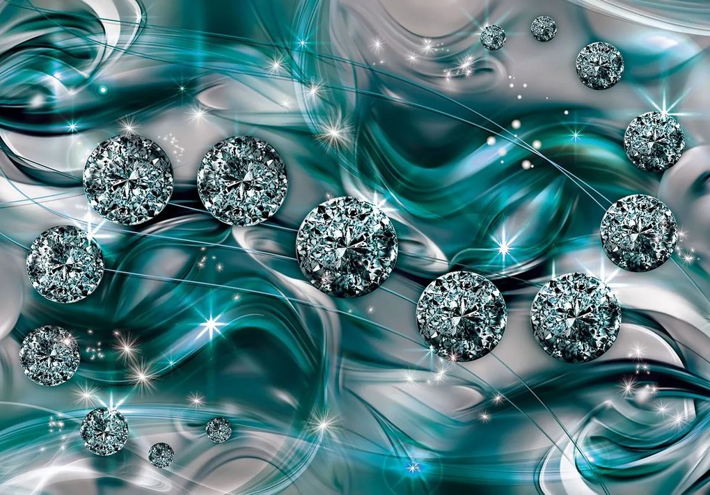 Fototapet - Diamant astract (254x184 cm)