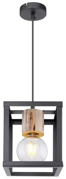 Lustră pe cablu Globo 15476H HAGAR 1xE27/60W/230V