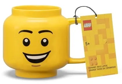 Cană pentru copii galben din ceramică 530 ml Head – LEGO®