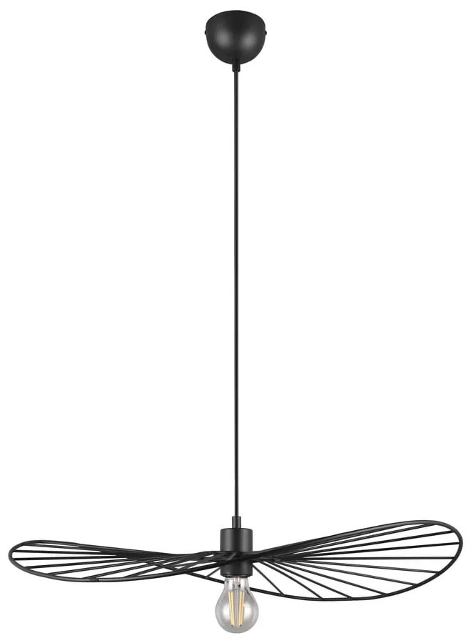Lustră negru-mat ø 60 cm Chapeau – Trio