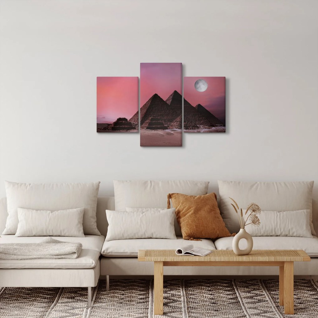 Tablou - Piramidă, Giza, Egipt (90x60 cm)