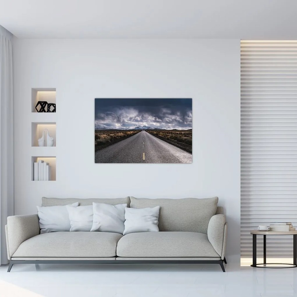 Tablou drumului în deșert (90x60 cm)