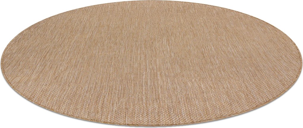 Covor SISAL SION cerc A5165A Melanj țesute plate natural