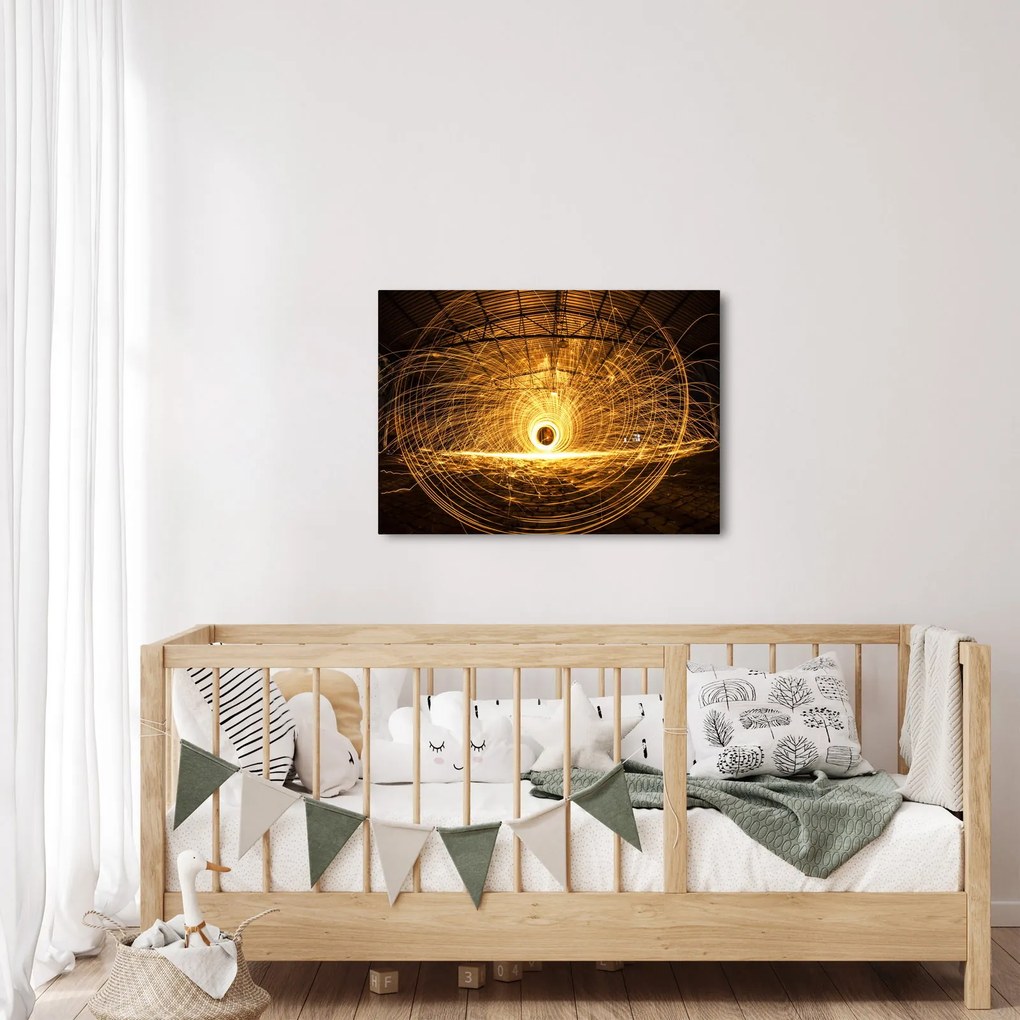Tablou - Disc luminos (70x50 cm)