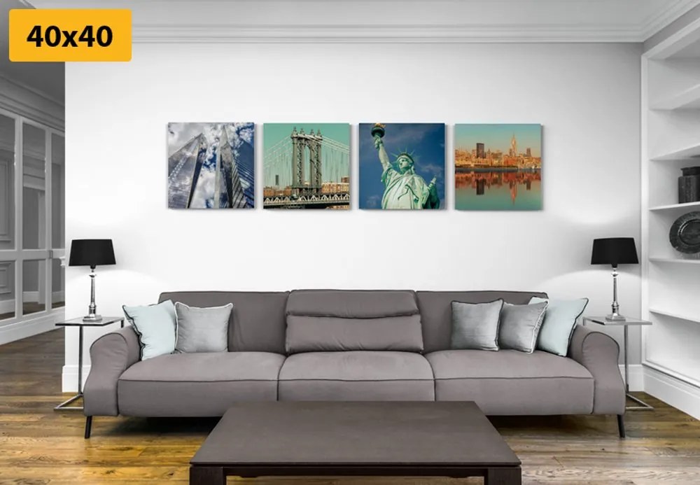 Set tablouri frumusețea orașului New York