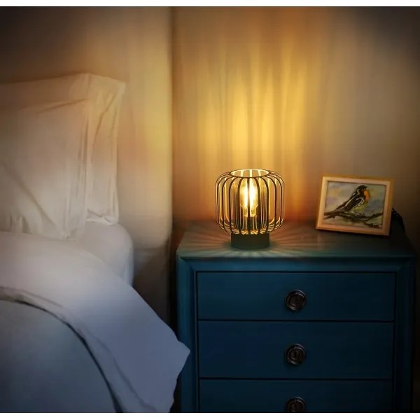 Globo 15758T - Lampă de masă ALFRED 1xE27/40W/230V