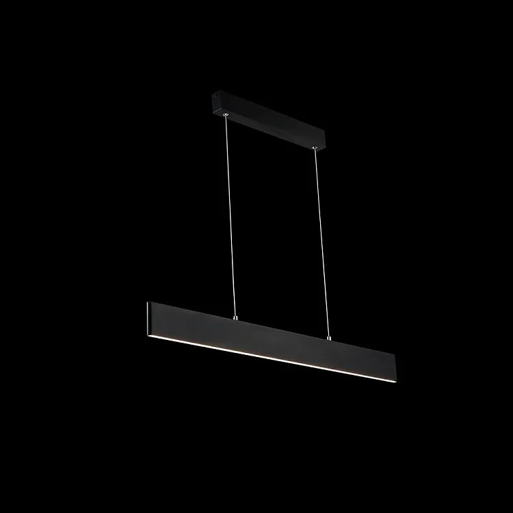 Lustra LED slim cu iluminat up/down Step 23W neagra
