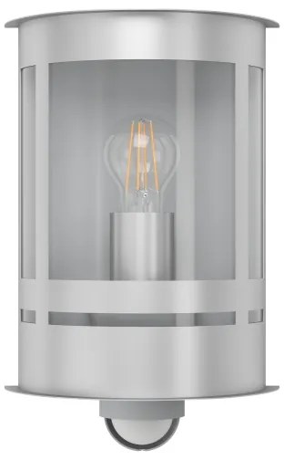 Eglo TRIBANO 79286 - Aplică de perete pentru exterior cu senzor, 1xE27/60W/230V, IP44