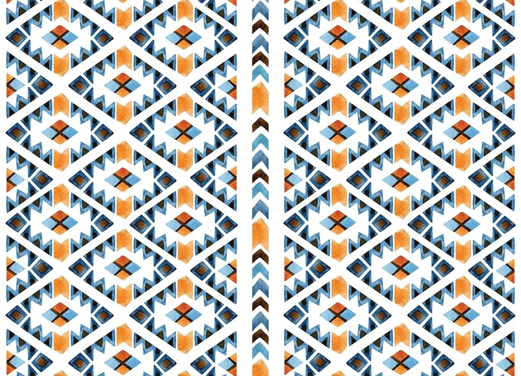 Fototapet - Ornament geometric (254x184 cm)