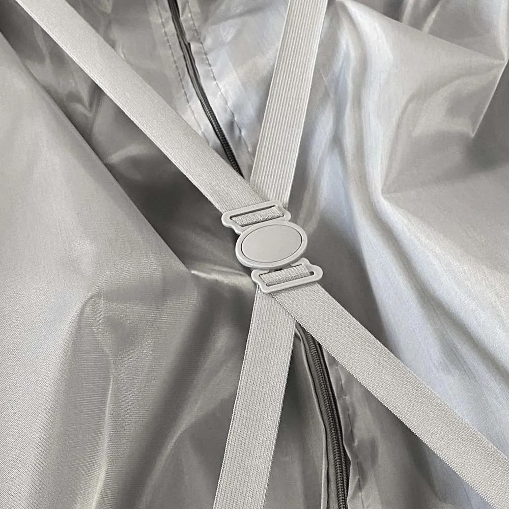 Set valiza de calatorie cu geanta cosmetica-gri