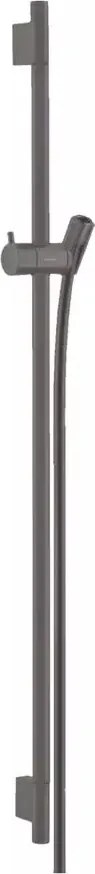 Bara cu furtun de dus Hansgrohe Unica S Puro 90 cm negru - crom periat