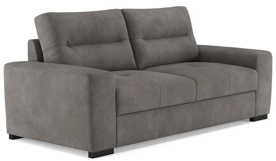 Canapea extensibilă 3 locuri COMO, gri închis