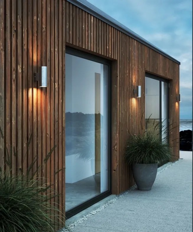 Aplica de perete exterior IP54 cu lumina sus / jos Tin Maxi Galvanized