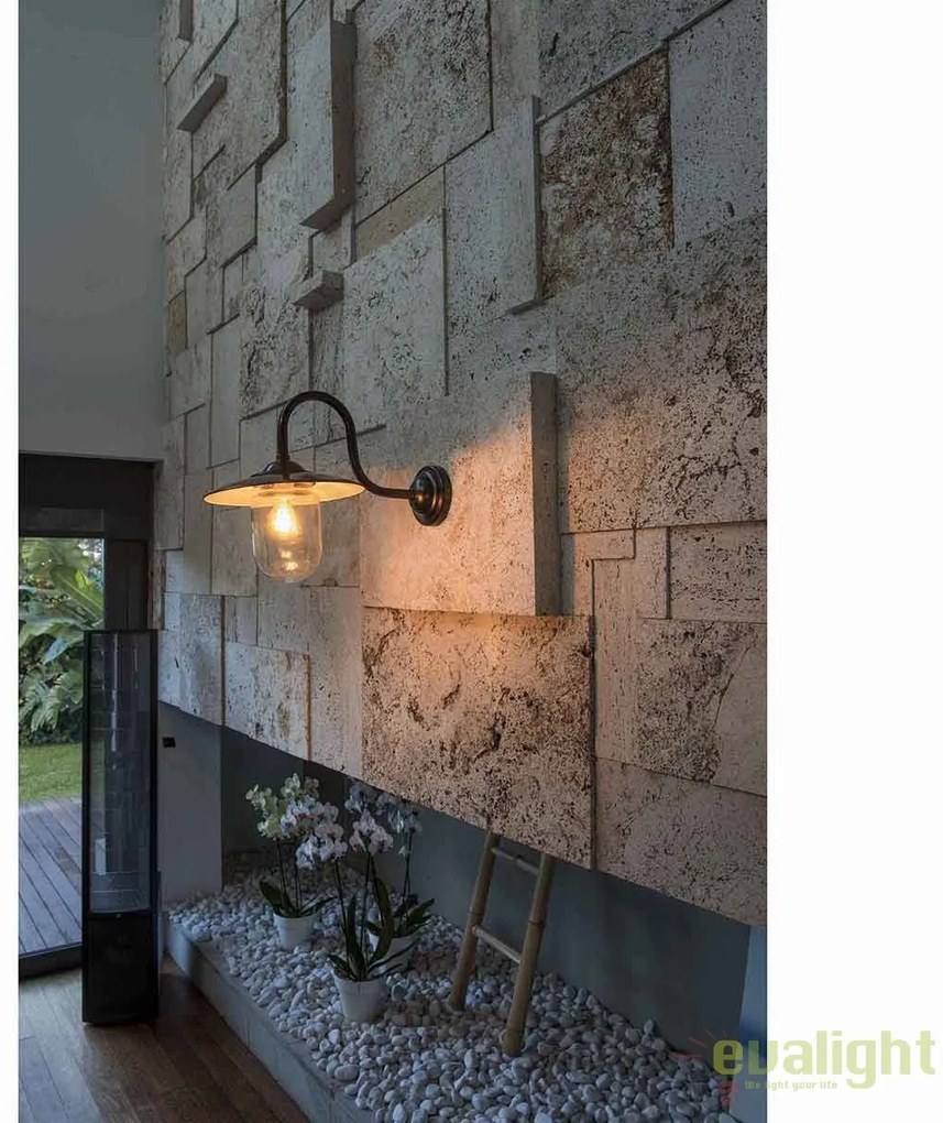 Aplica perete design industrial IP44 Hudson 62810