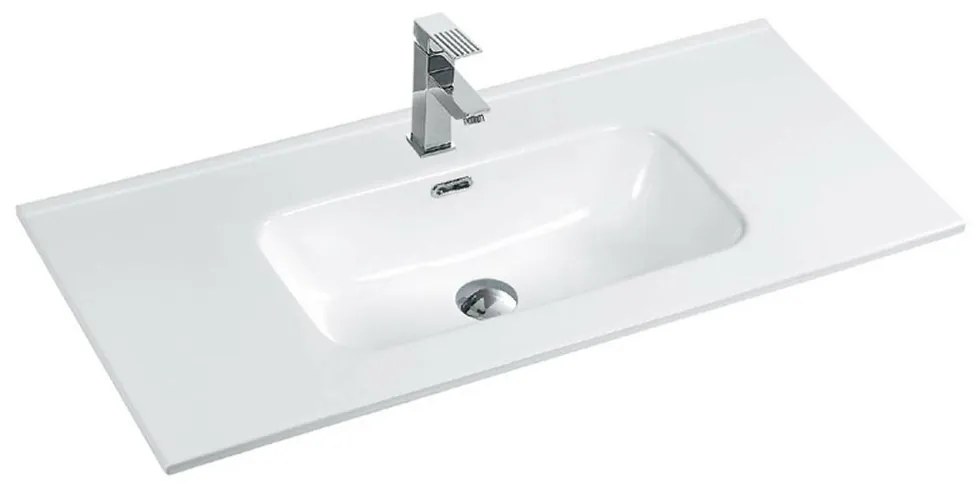 Lavoar incastrat alb Fluminia Siena-100 101 cm