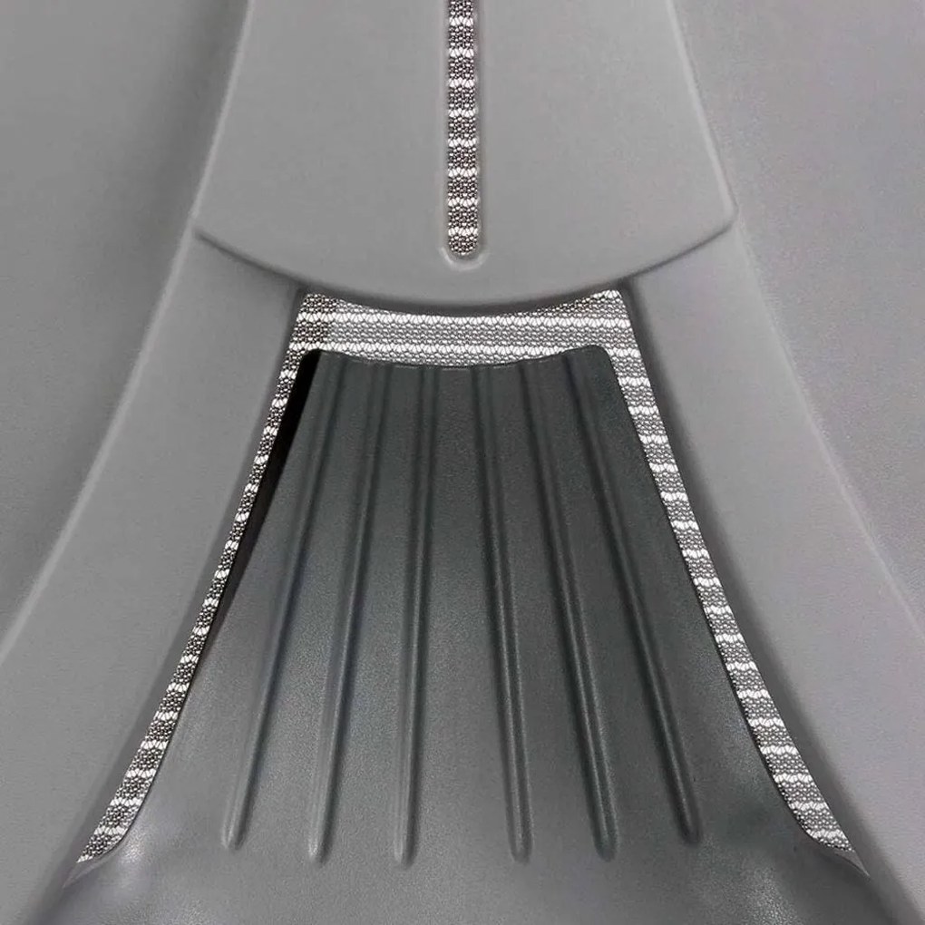 Scaun de birou ergonomic cu suport lombar si spatar inalt OFF 634 gri