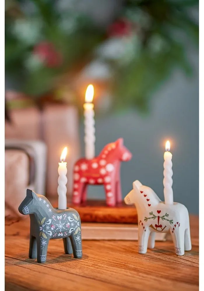 Sfeșnice 3 buc. din polirășină Siffer – Bloomingville