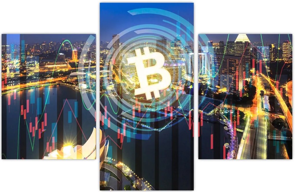 Tablou - Orașul investițiilor (90x60 cm)