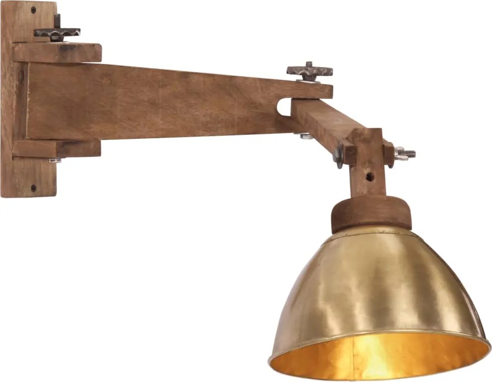 vidaXL Lampă de perete 25 W, alamă antichizată, E27