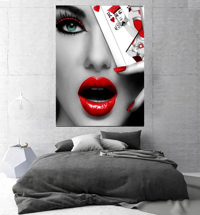 Tablou canvas Mind on Game 120x80 cm