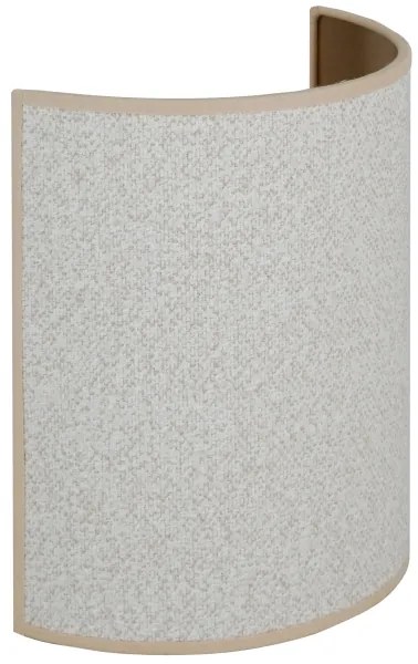 Aplică Brilagi SEMI 1xE27/15W/230V gri deschis