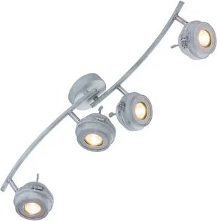 Plafoniera tip spot 4xGU10 LED 28W gri Mycah Globo Lighting 57301-4