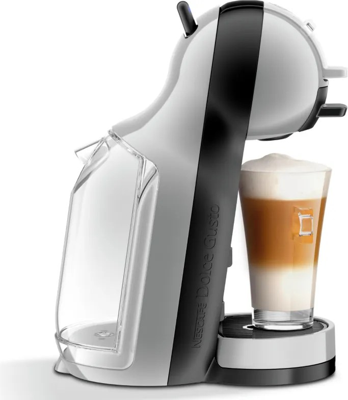 Espressor Krups KP123B10 NDG MINI ME, 1500 W, 15 bar, 0,8 l, Compatibil cu capsulele NESCAFÉ® Dolce Gusto®, Functie XL, ECO, Gri