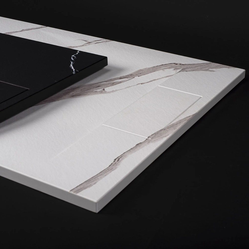 Lavoar pe blat Rea Sofia in Gold marble black