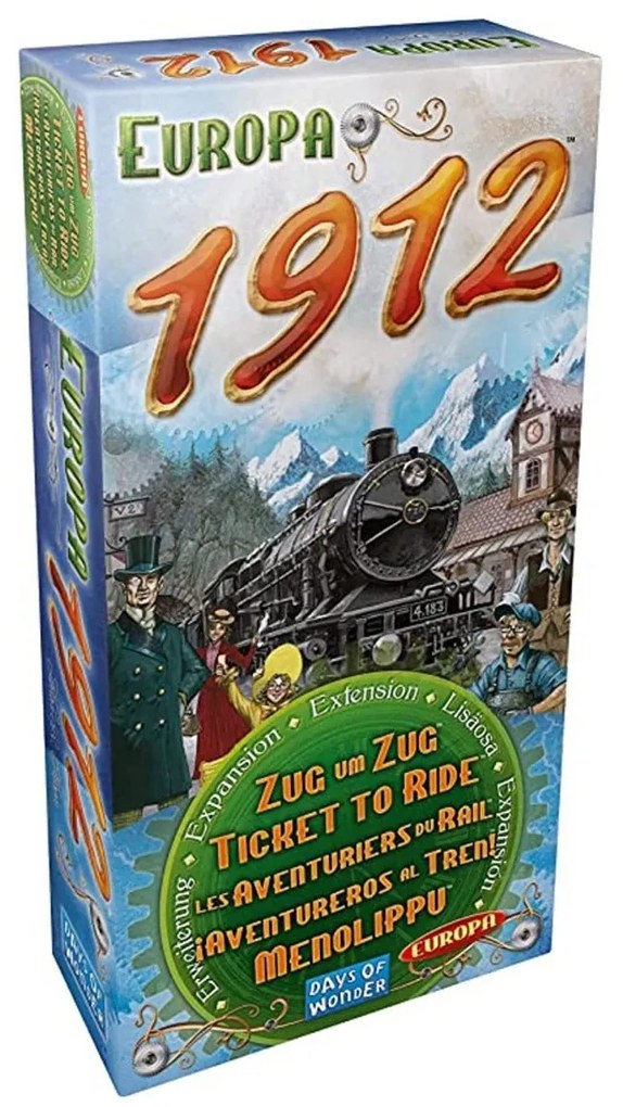 JOC DE SOCIETATE TICKET TO RIDE EUROPE 1912, LIMBA ENGLEZA - DAYS OF WONDER (729811)