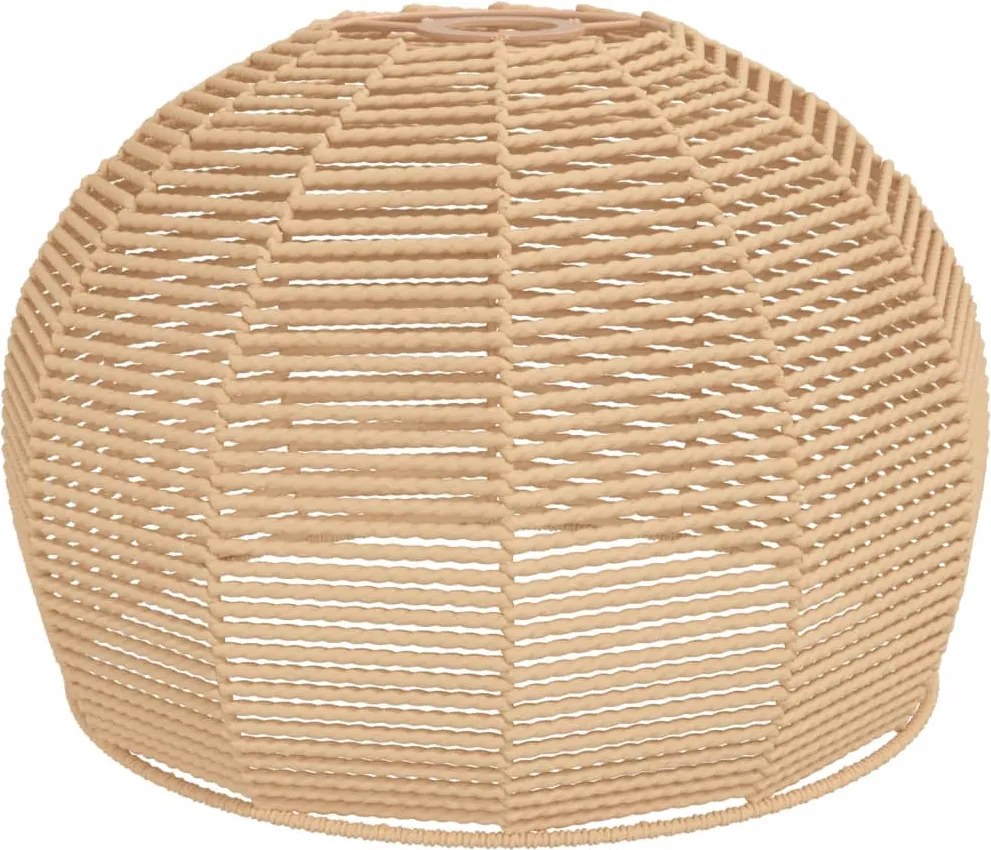 vidaXL Abajur de lustră, Ø36x26 cm, fier și hârtie