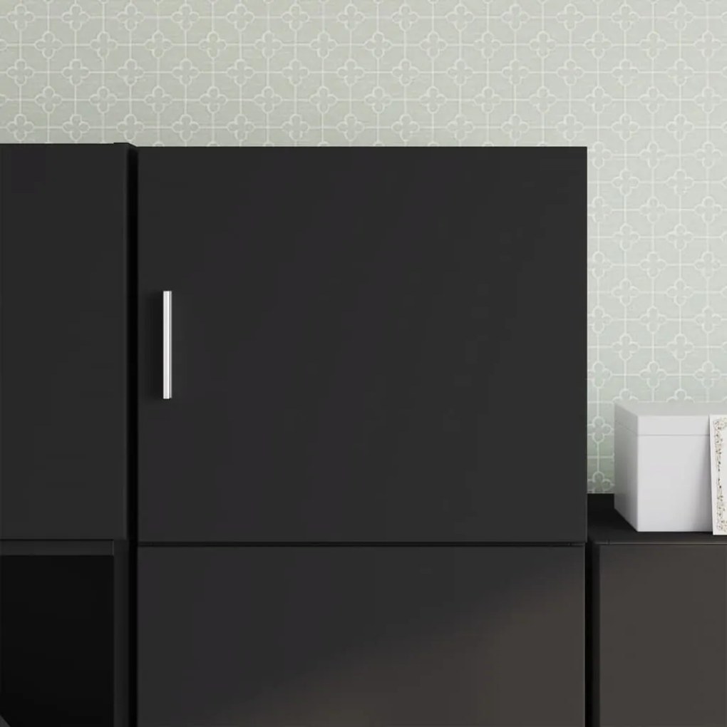 vidaXL Dulap de perete, negru, 45x42,5x40 cm, lemn prelucrat