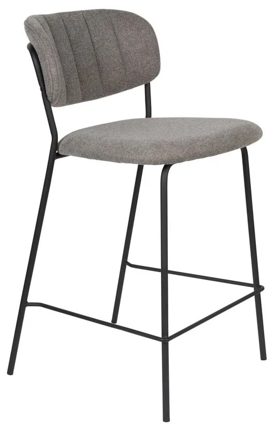 Scaune de bar gri 2 buc. 89 cm Jolien – White Label