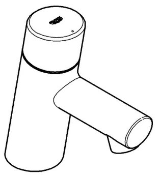 GROHE 32207001 - Baterie monocomandă pentru lavoar CONCETTO XS, crom lucios