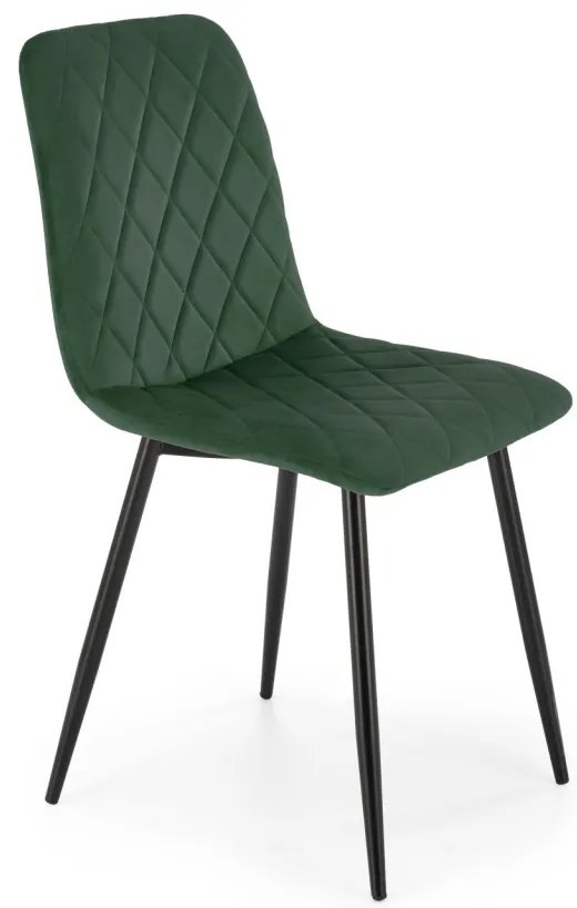 Scaun K525 velvet verde