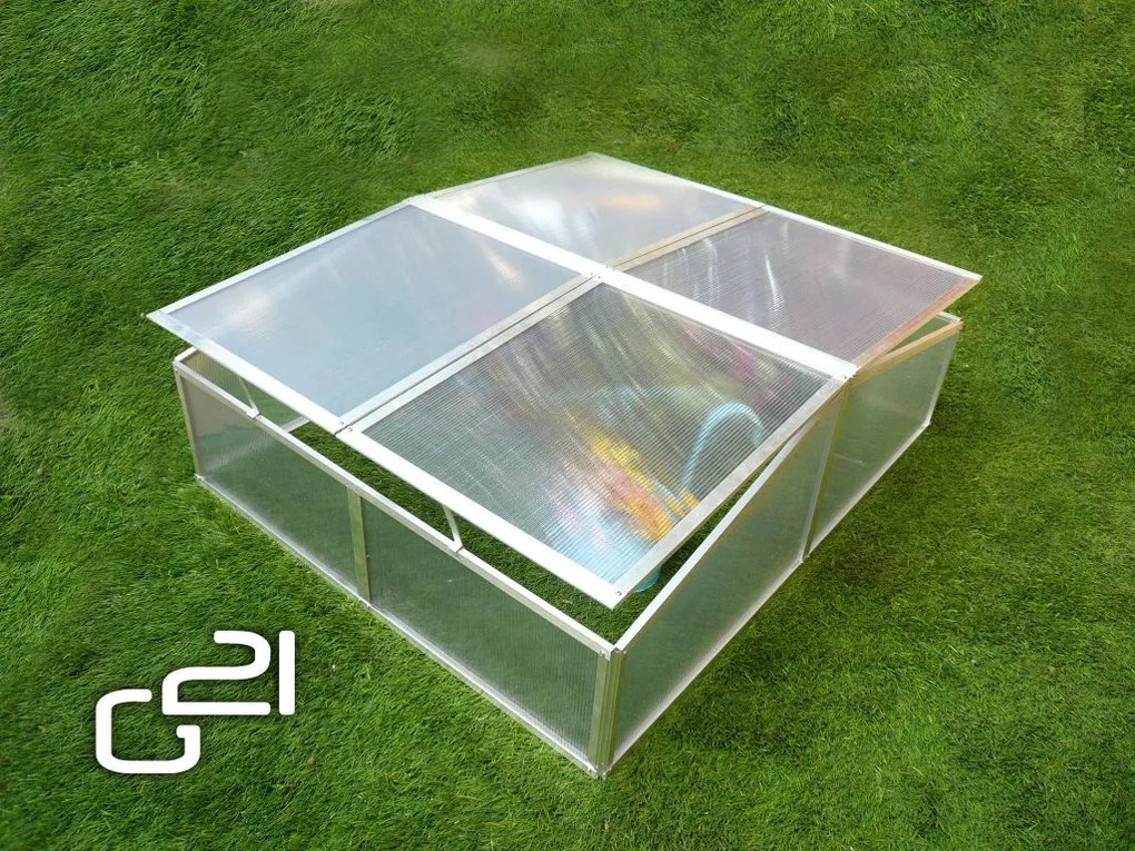 G21 Sera  din două piese 120 x 40 x 100, aluminiu