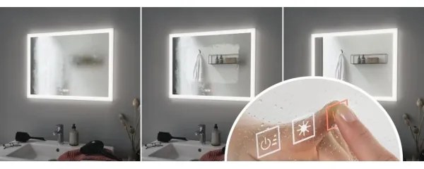 Paulmann 78951 - Oglindă baie LED 22W IP44 cu iluminare și reglare intensitate 2