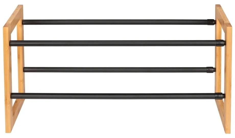 Pantofar negru/în culoare naturală telescopic din metal Ecori – Wenko