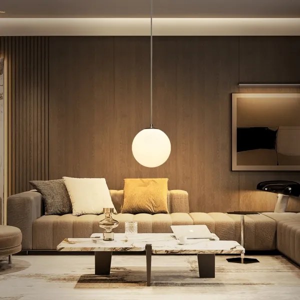 Lustră pe cablu Aigostar 1xE27/40W/230V