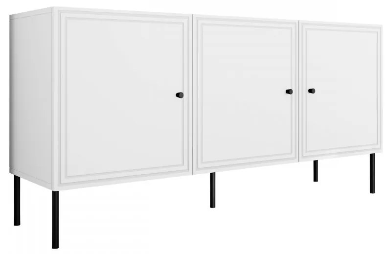 Dulap Godzes Bis 150 3D (Alb + Negru) . 1105926