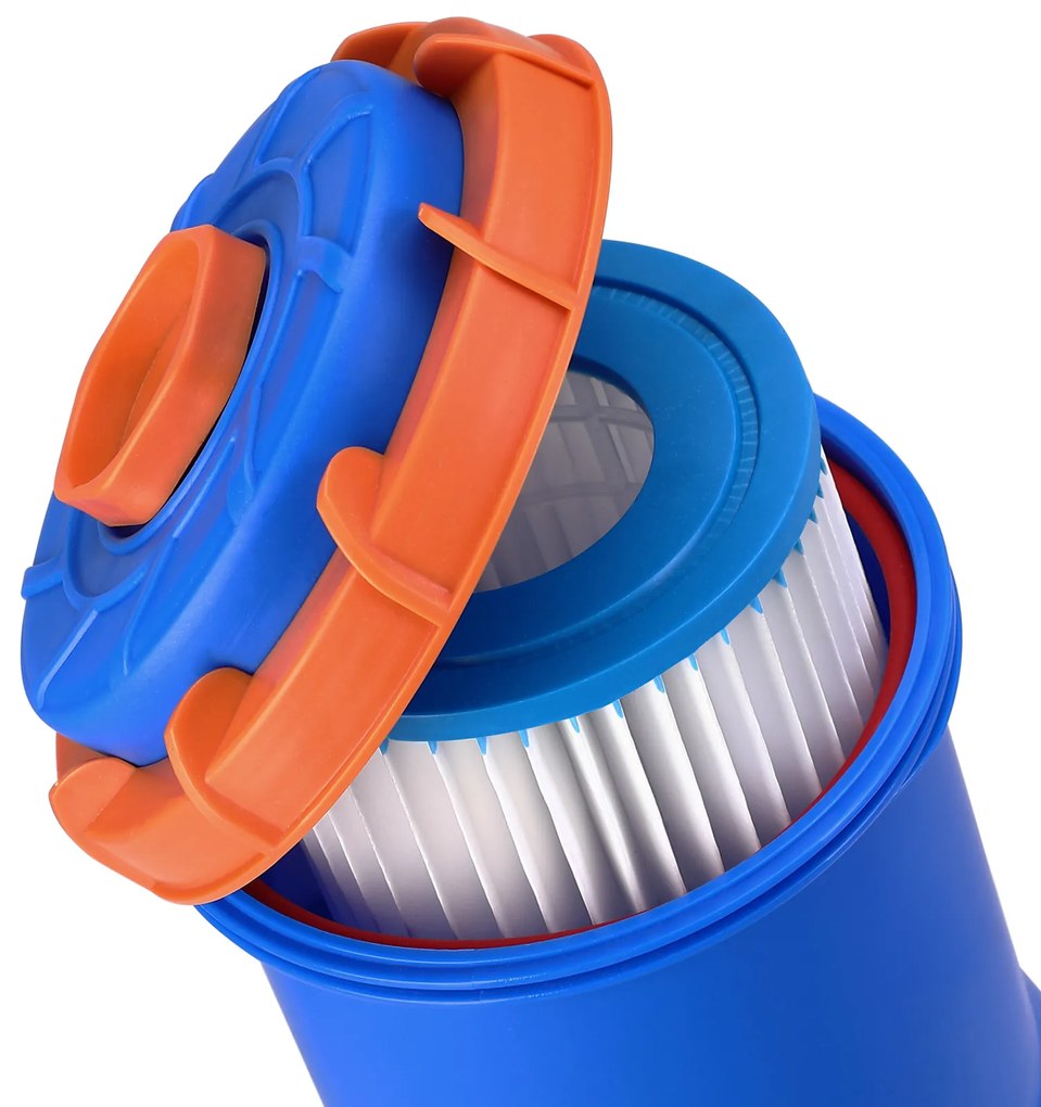 Deuba Pompa filtru piscina MZP40 albastru/portocaliu 3.400L/h