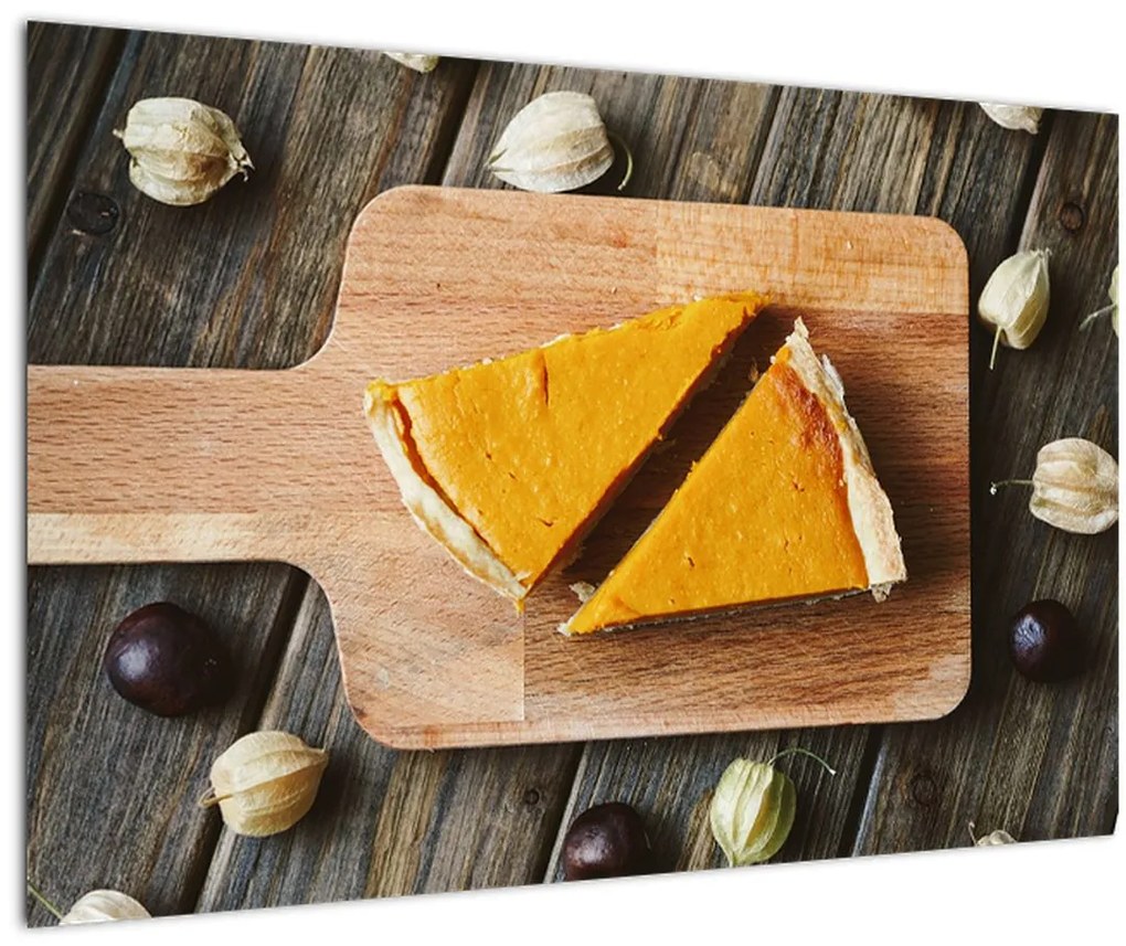 Tablou -Prăjitură cu dovleac (90x60 cm)