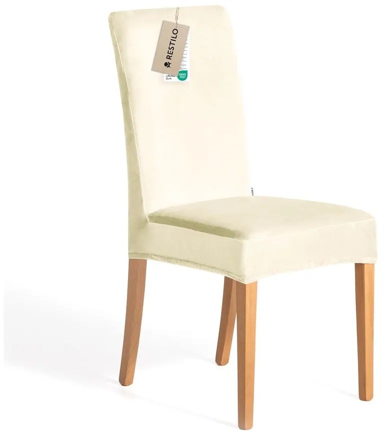 Husă crem elastică pentru scaun 48 cm Sento – Restilo
