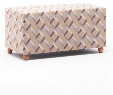 Taburet Perla Puf Uzun, Multicolor
