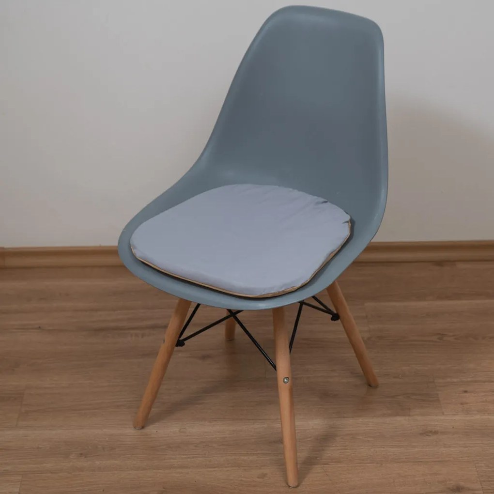 Perna scaun standard gri deschis