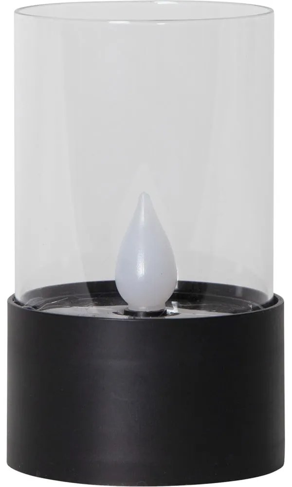 Corp de iluminat pentru exterior cu LED Star Trading Puloun, înălțime 13,5 cm, negru