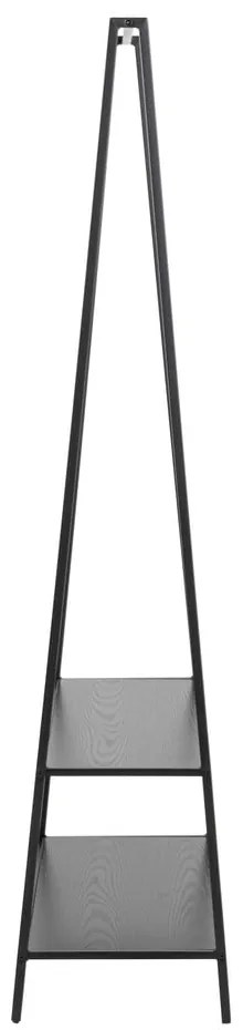 Suport pentru haine negru cu aspect de lemn de frasin Seaford – Actona