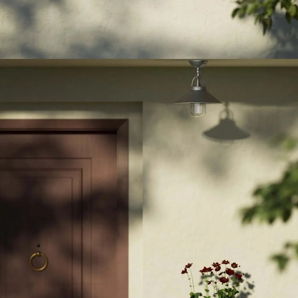 Plafoniera exterior design industrial Giada