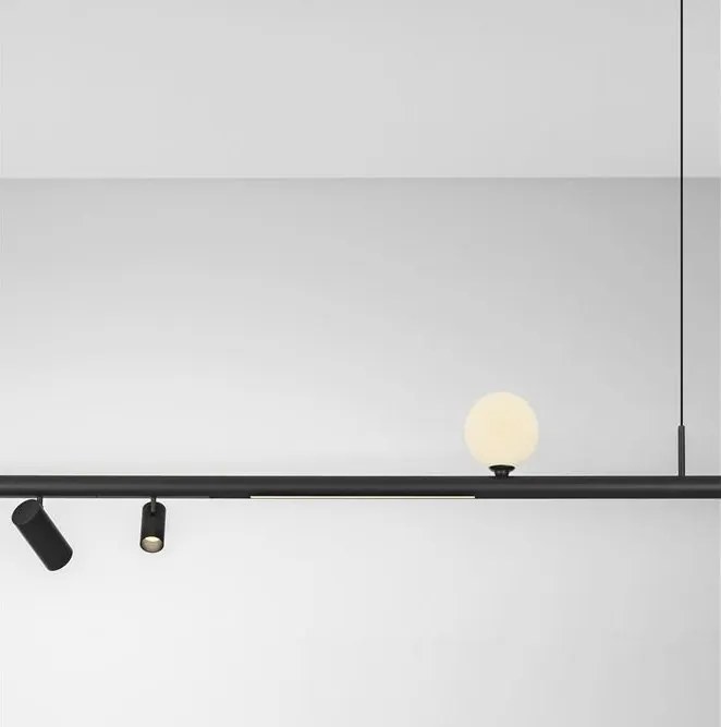 Sina magnetica suspendata tip lustra MADOC negru